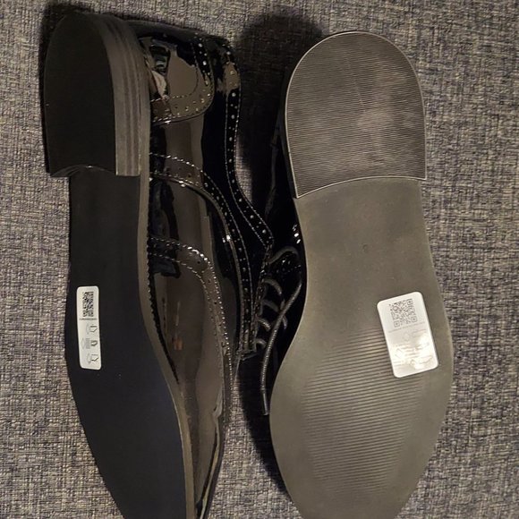 ASOS DESIGN OXFORD LEATHER BROGUE DRESS SHOES - Picture 4 of 12